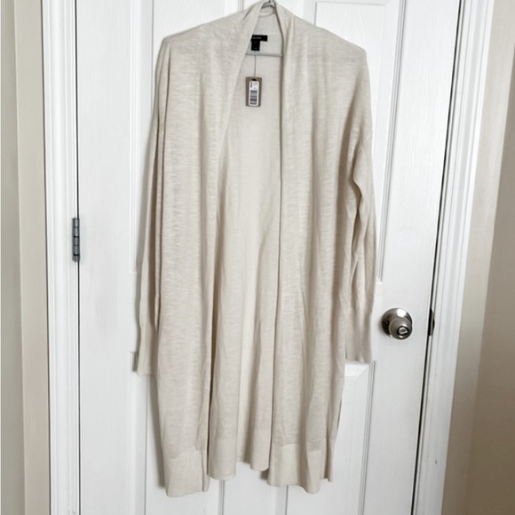 Long Cream Cardigan | RW & Co. | Medium - Picture 1 of 3